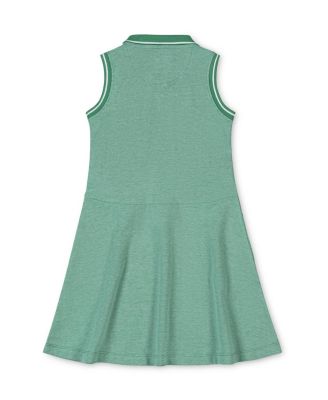 Girls' Organic Sleeveless Pique Polo Dress - Little Kid, Big Kid