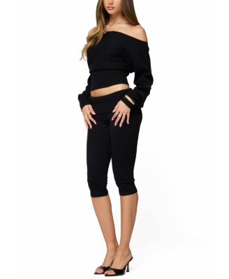 Skyla Knit Capri Pants