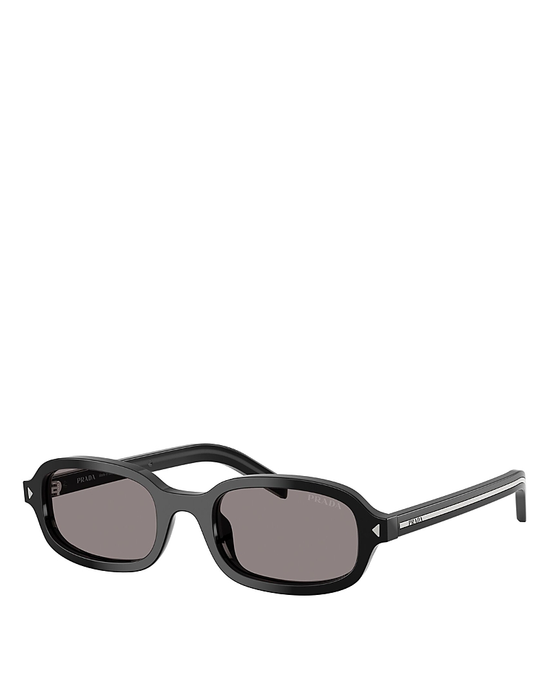 Prada Pr Oval Sunglasses, 50mm