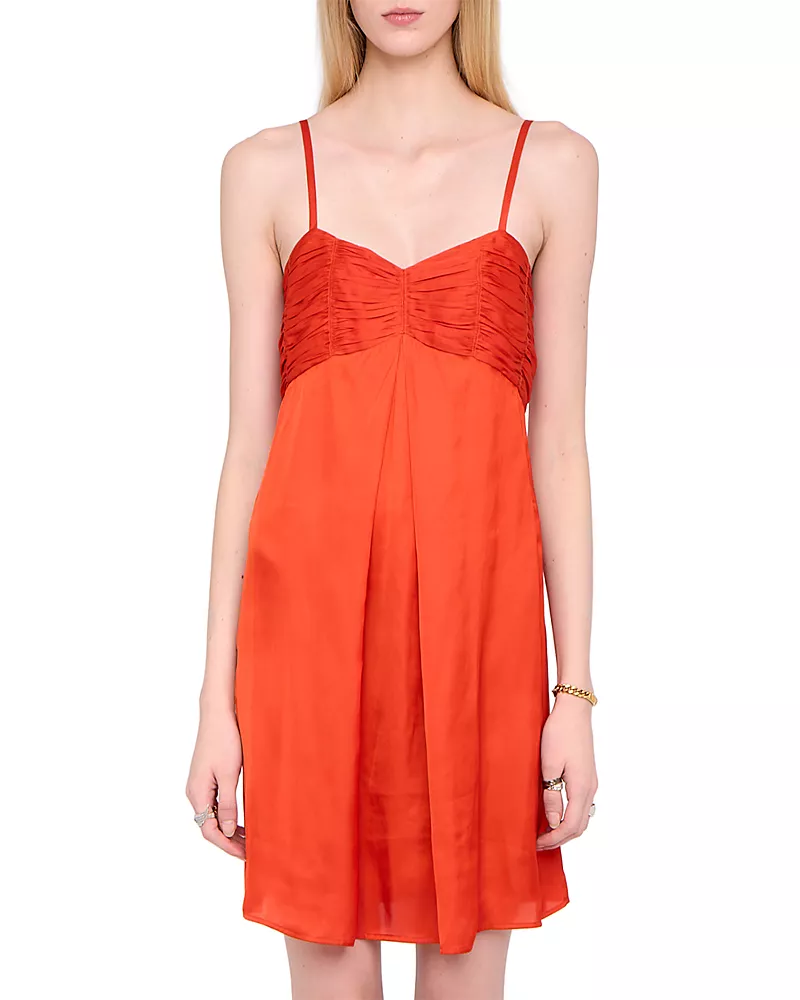 Zadig & Voltaire Rippies Satin Dress