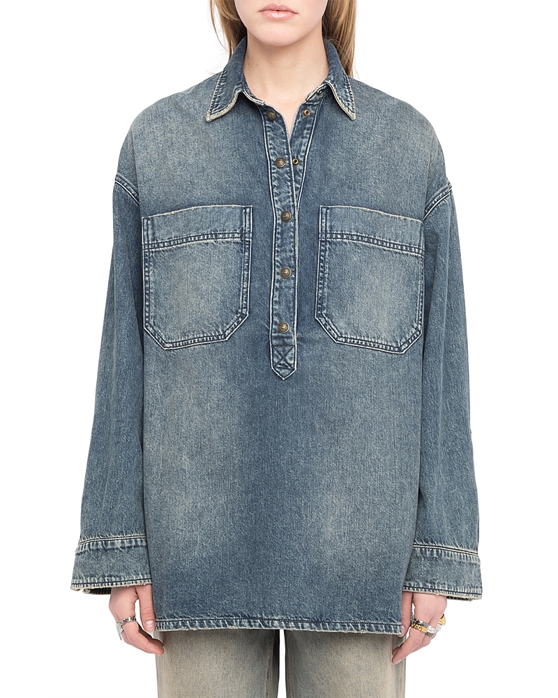 Zadig & Voltaire Timona Denim Shirt