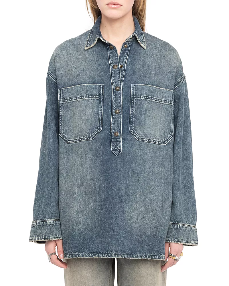 Zadig & Voltaire Timona Denim Shirt