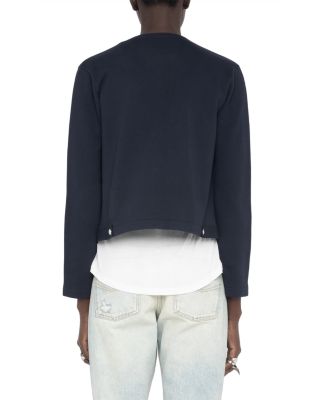 Cama Snap Front Sweatshirt