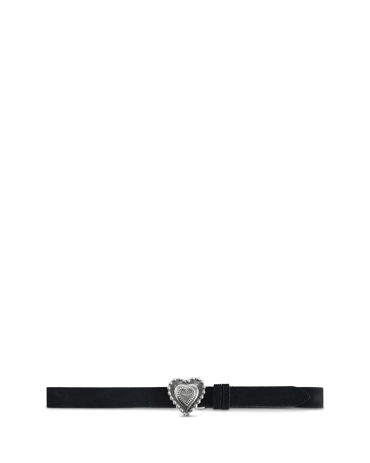 Zadig & Voltaire Women's Sante Fe Crush Leather Belt