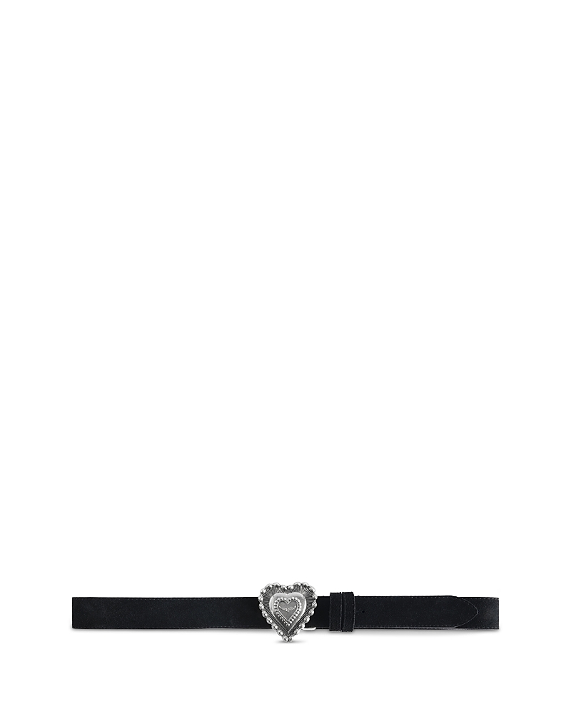 Zadig & Voltaire Women's Sante Fe Crush Leather Belt