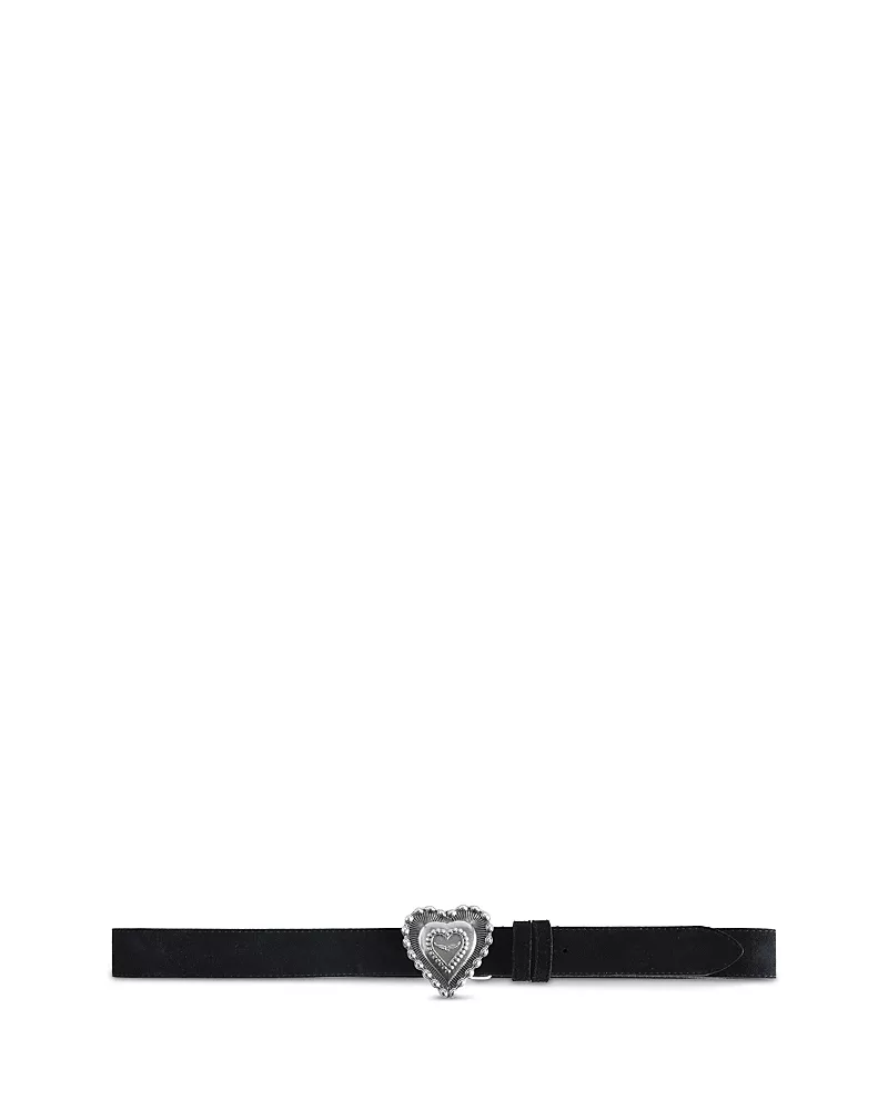 Zadig & Voltaire Women's Sante Fe Crush Leather Belt