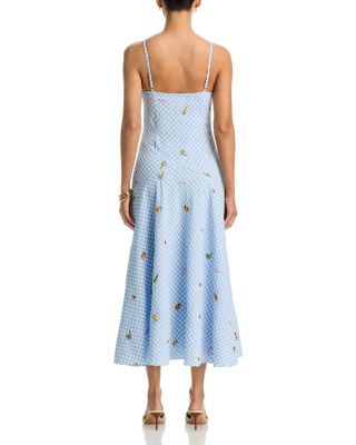 Check Maxi Dress - Exclusive