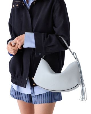 Loop Fringe Strap Shoulder Bag