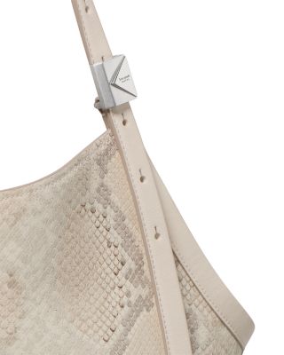 Deco Snake Embossed Tulip Tote Bag