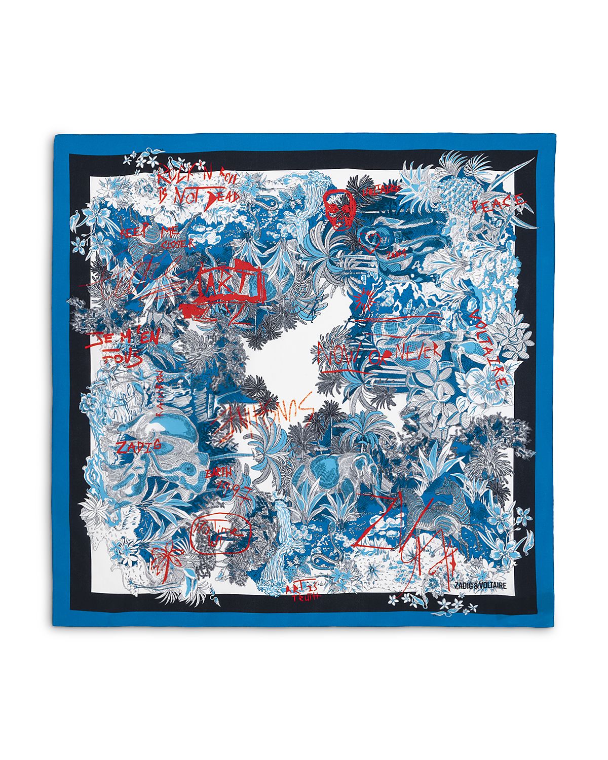 Zadig & Voltaire Blondie 85 Silk Scarf
