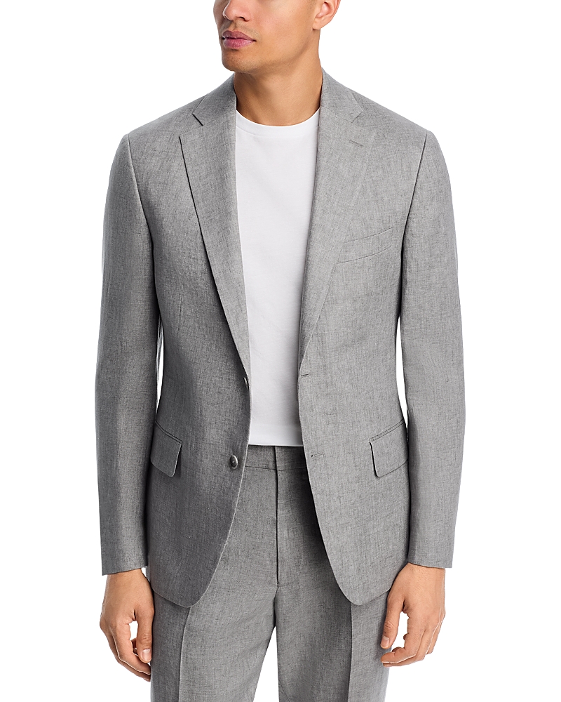 Vince Delave Linen Slim Fit Suit Jacket