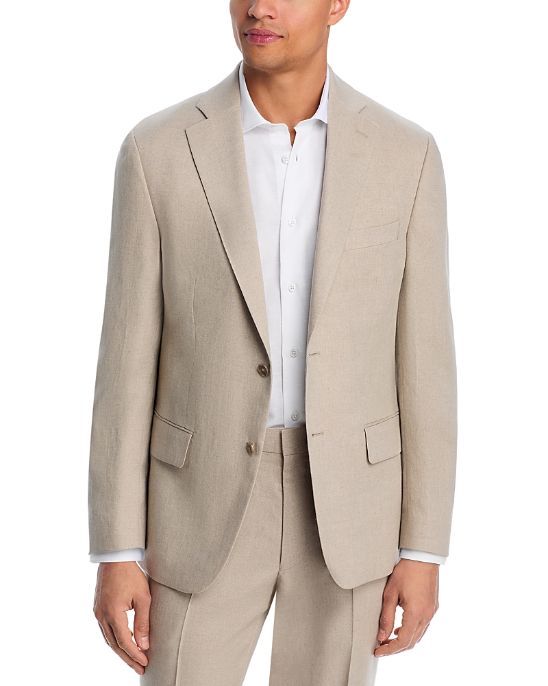 Vince Delave Linen Slim Fit Suit Jacket