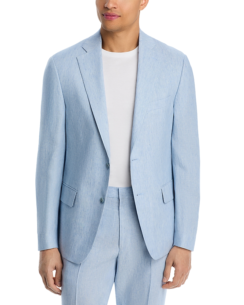 Vince Delave Linen Slim Fit Suit Jacket