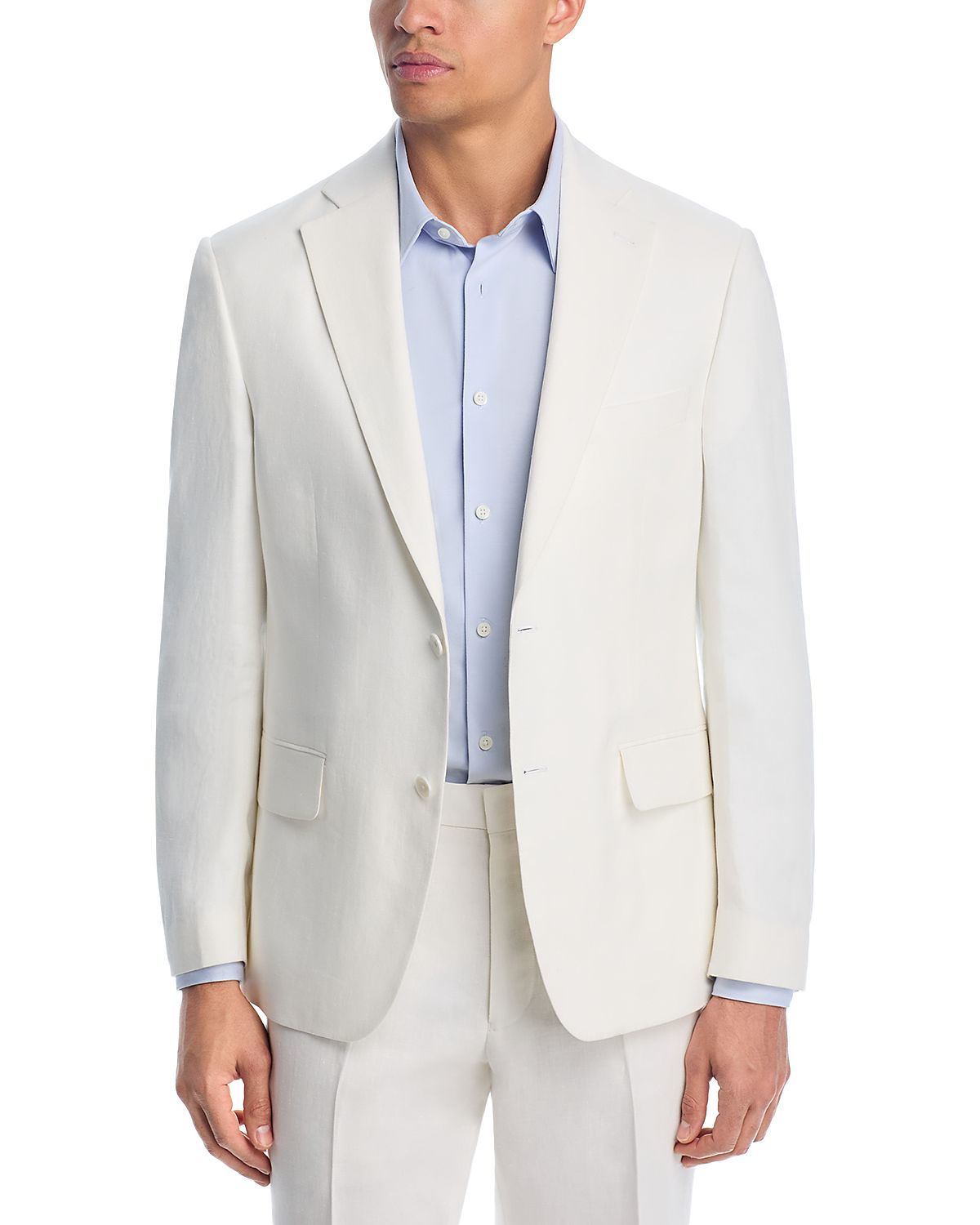 Vince Delave Linen Slim Fit Suit Jacket