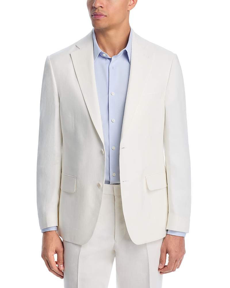 Vince Delave Linen Slim Fit Suit Jacket
