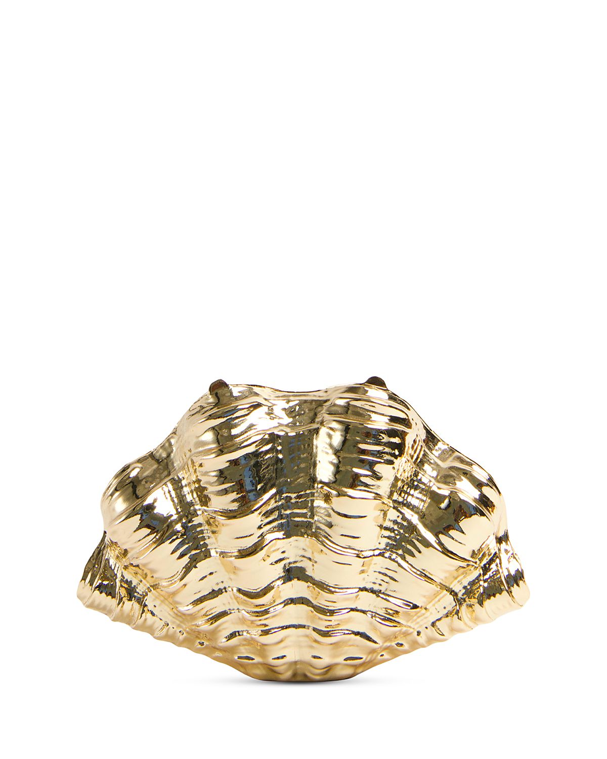 Simkhai Venus Aluminum Shell Clutch