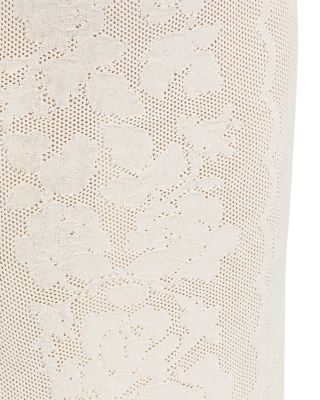 Placed Crochet Midi Skirt - Exclusive