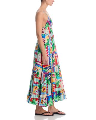 Cherry Voile Tiered Maxi Dress - Exclusive