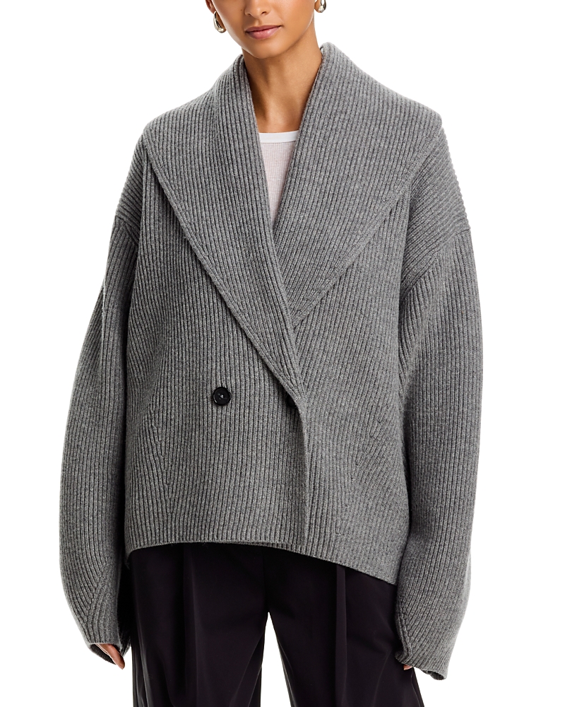 Toteme Shawl Lapel Cardigan Sweater