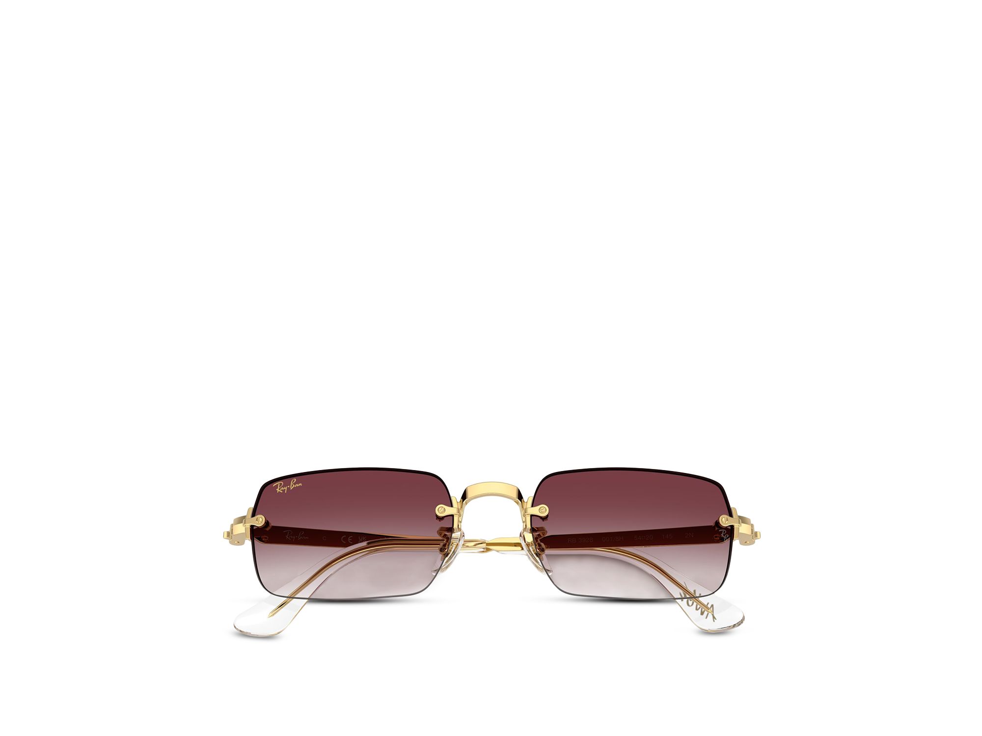 Rectangular Sunglasses, 54mm — Image 4