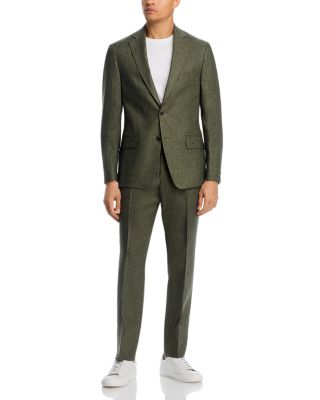 D&eacute;lav&eacute; Linen Slim Fit Suit Jacket