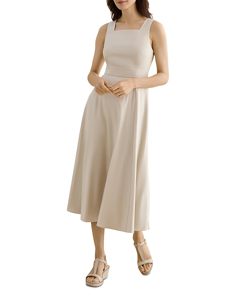 Hobbs London Trinity Square Neck Dress
