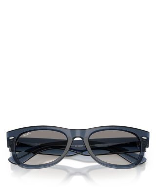 Mega Wayfarer II Square Sunglasses, 52mm