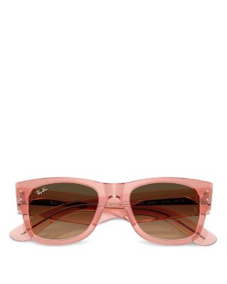Mega Wayfarer Square Sunglasses, 51mm