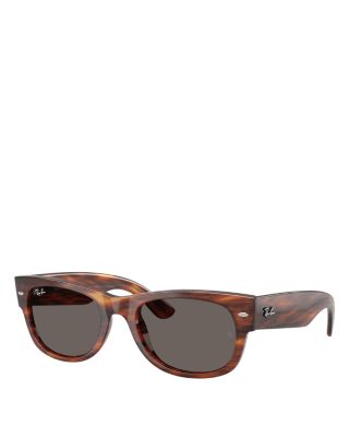 Mega Wayfarer II Square Sunglasses, 52mm