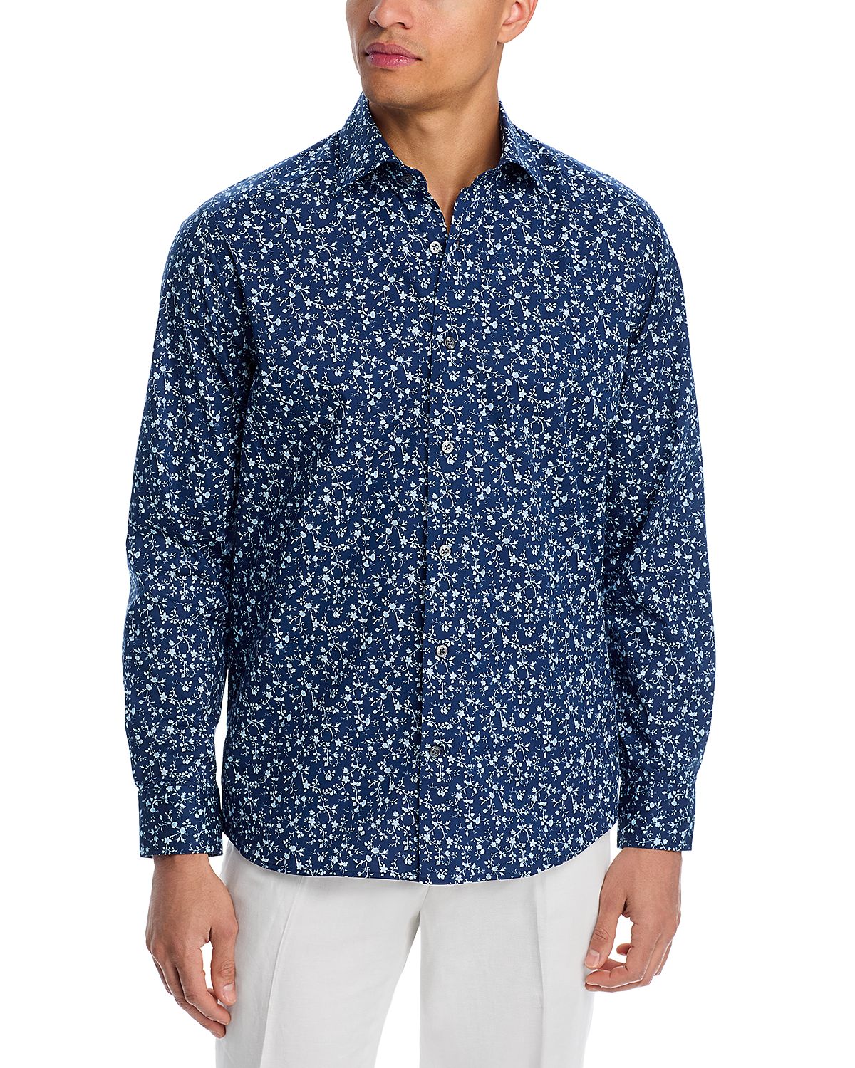 Jack Victor Douglas Floral Print Shirt