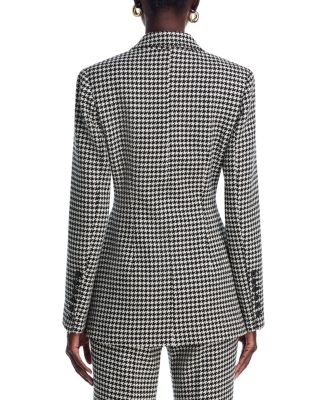 Peak Lapel Blazer & Bootleg Pants