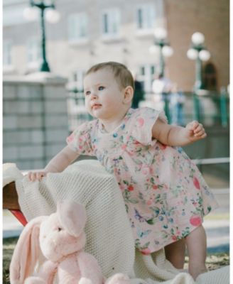 Girls' Cotton Muslin Dress and Bloomer Printed Berries Set - Baby