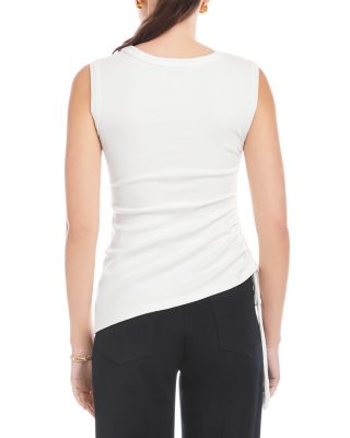 Tia Side Shirred Tank