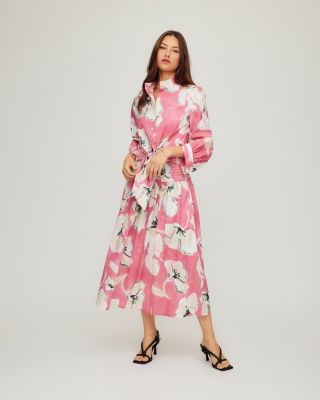 Rhea Smocked Waist Skirt