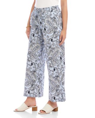 Drawstring Cropped Pants