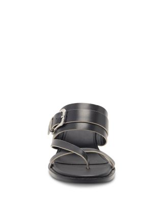 Women's Belted Leather Sandals 