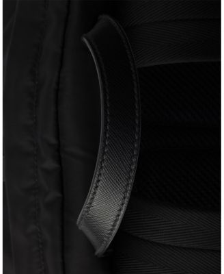 Re-Nylon and Saffiano Leather Backpack