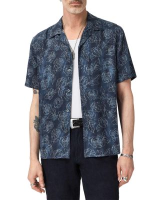 Floral Camp Collar Shirt