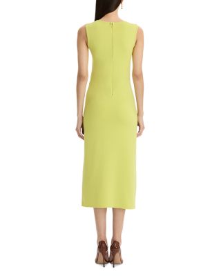 Wool Embroidered Sleeveless Dress