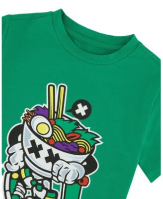 Boys' Graphic Organic Cotton Jersey T-Shirt - Little Kid