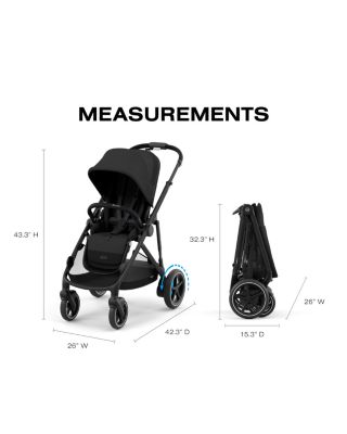 eGazelle S Stroller + Cloud G Pro Travel System