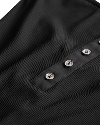 Ribbed Strapless One Piece Swimsuit