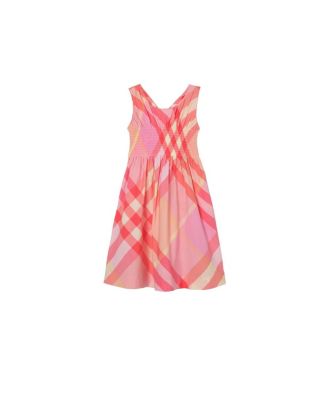 Girls' Check Cotton Dress - Little Kid, Big Kid