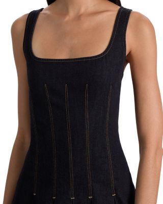 Hollis Flared Denim Dress