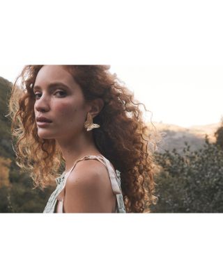 Cailey Butterfly Statement Stud Earrings