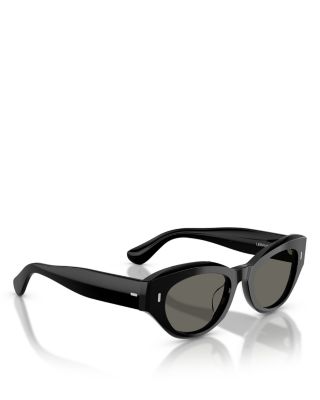 Lerrue Oval Sunglasses, 50mm