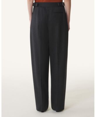  Wide Leg Flannel Pants