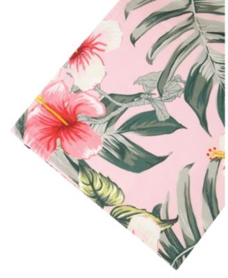  Girls' Lightweight Hibiscus Beach Towel - Big Kid