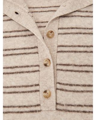 Evana Wool & Cashmere Collared Sweater