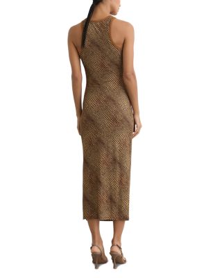 Lola Snake Print Bodycon Dress